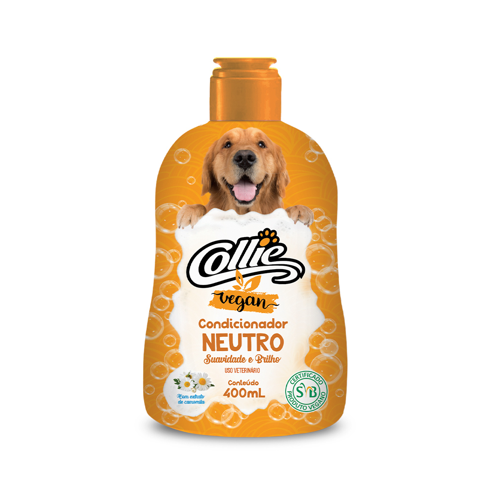 Condicionador Collie Vegan Neutro para Cães 400 ml