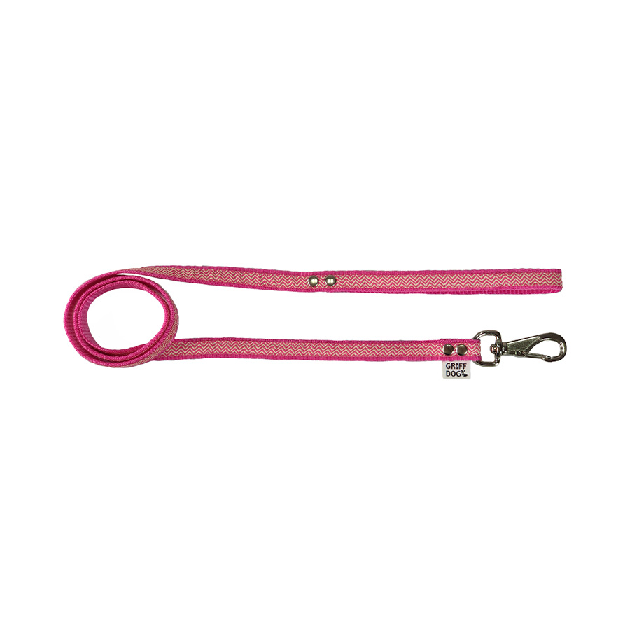 Guia Griff Dog Rosa T1 para Cães