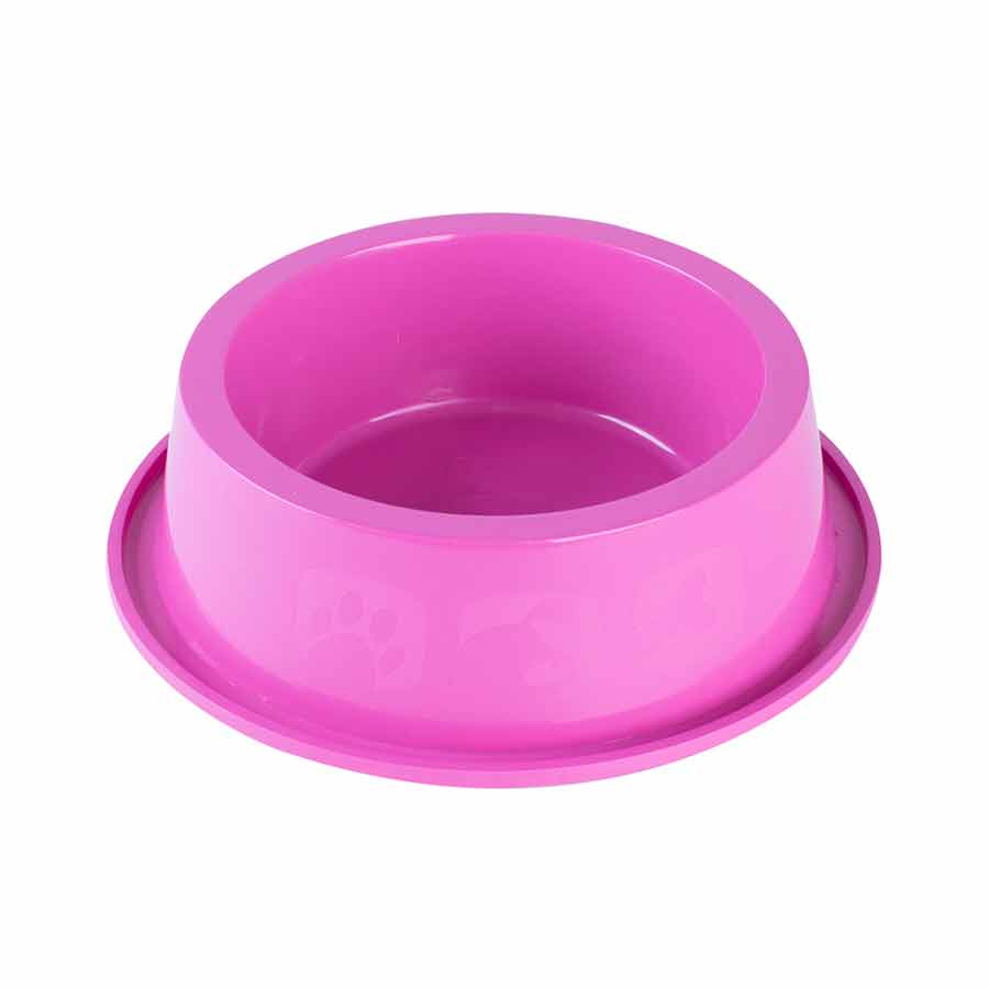 Comedouro DuraPets Anti Formiga Rosa para Cães
