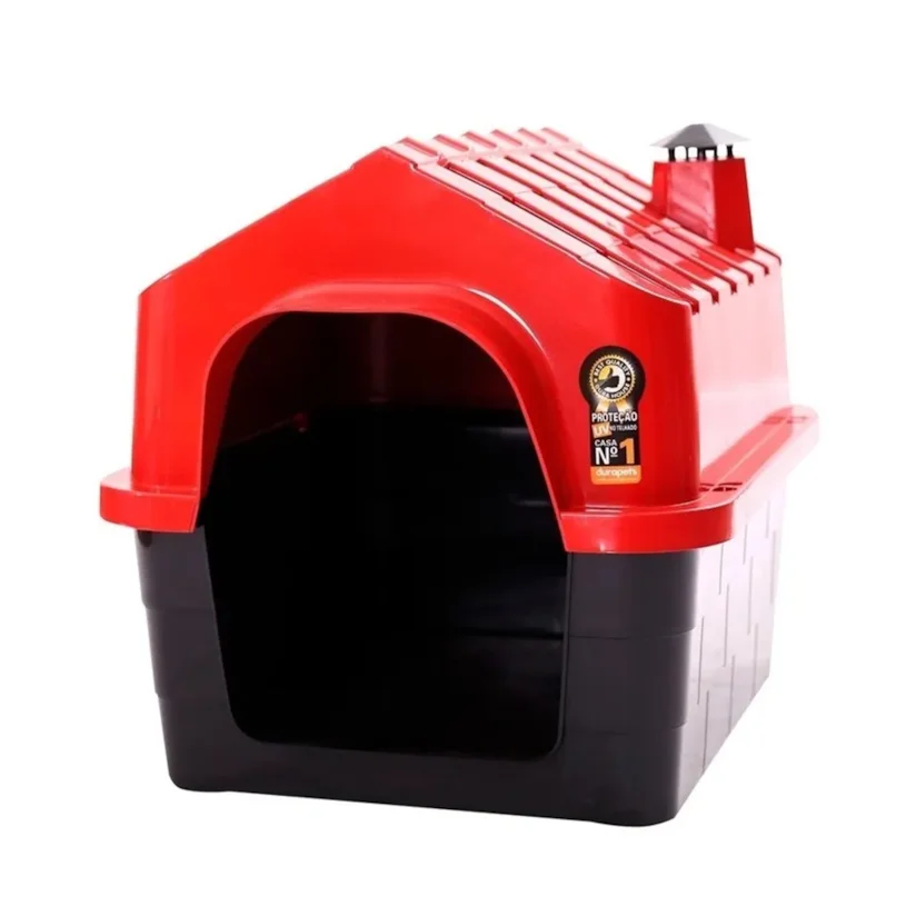 Casa Durapets Plástica Durahouse Vermelha Nº5