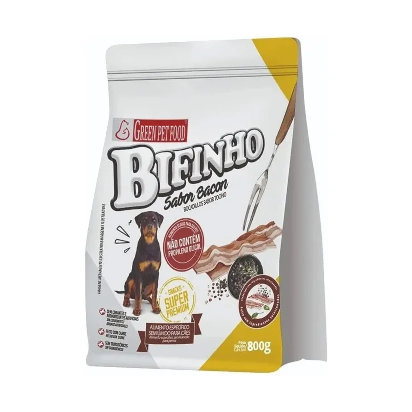 Bifinho Para Cães Green Pet Bacon 800g