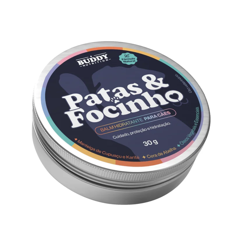 Balm Hidratante Para Cães Buddy Nutrition Patas E Focinho