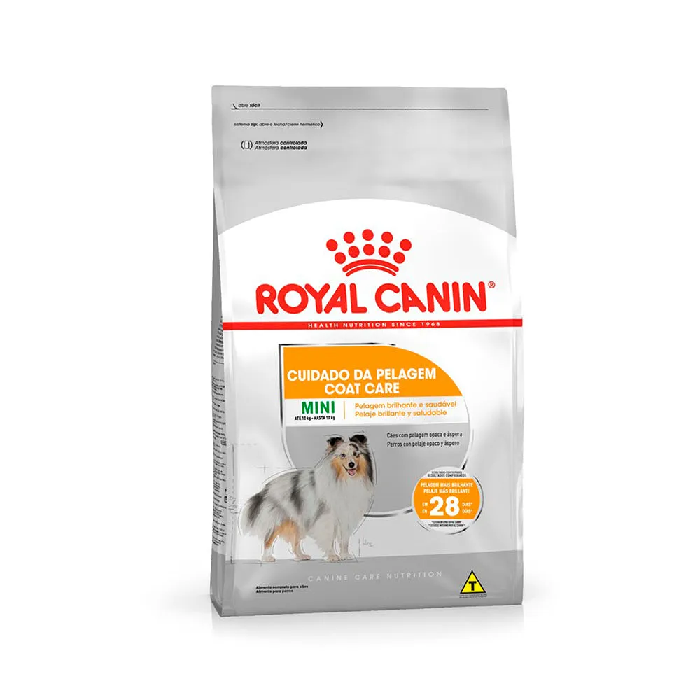 Ração Royal Canin Cuidado da Pelagem para Cães Adultos de Porte Pequeno a Partir de 10 Meses de Idade 2,5 kg