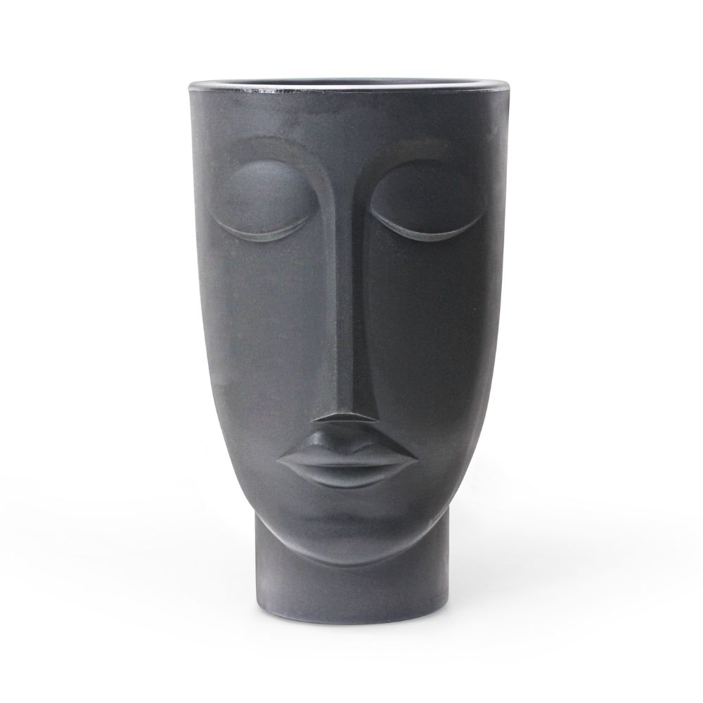 Vaso Faces Homem Nutriplan Cor Preta