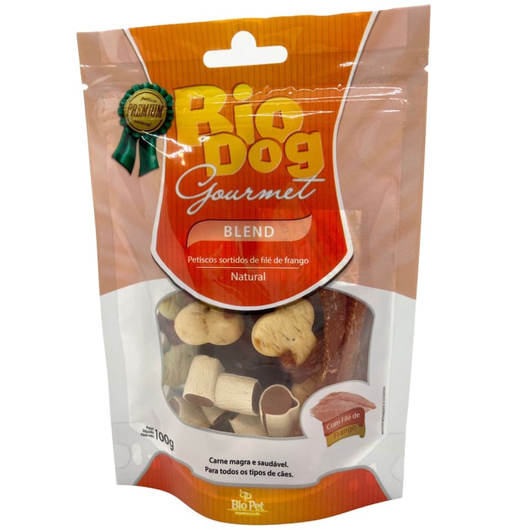 Petiscos Cães Gormert Biodog Blend 100g
