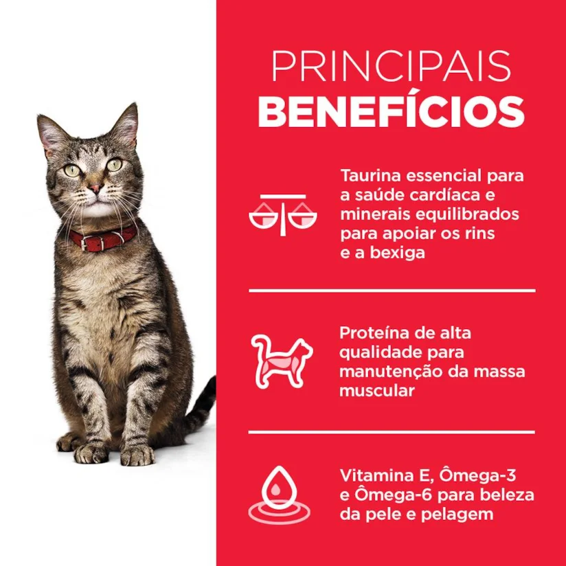 Ração Hills Science Diet Gatos Adultos 3,17Kg