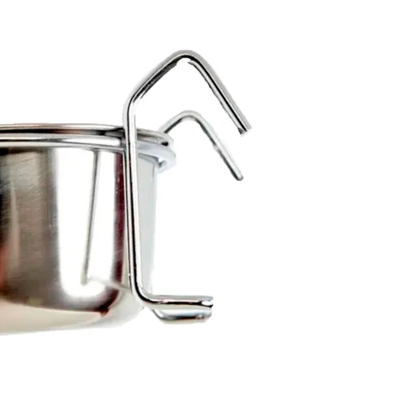 Caneca Pássaros The Pets Inox com Gancho 600ml