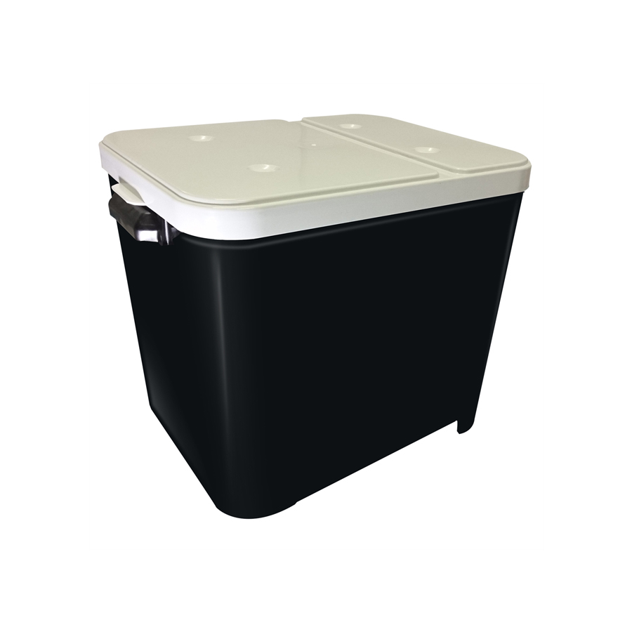 Porta Ração Furacão Pet para Cães Preto 15kg