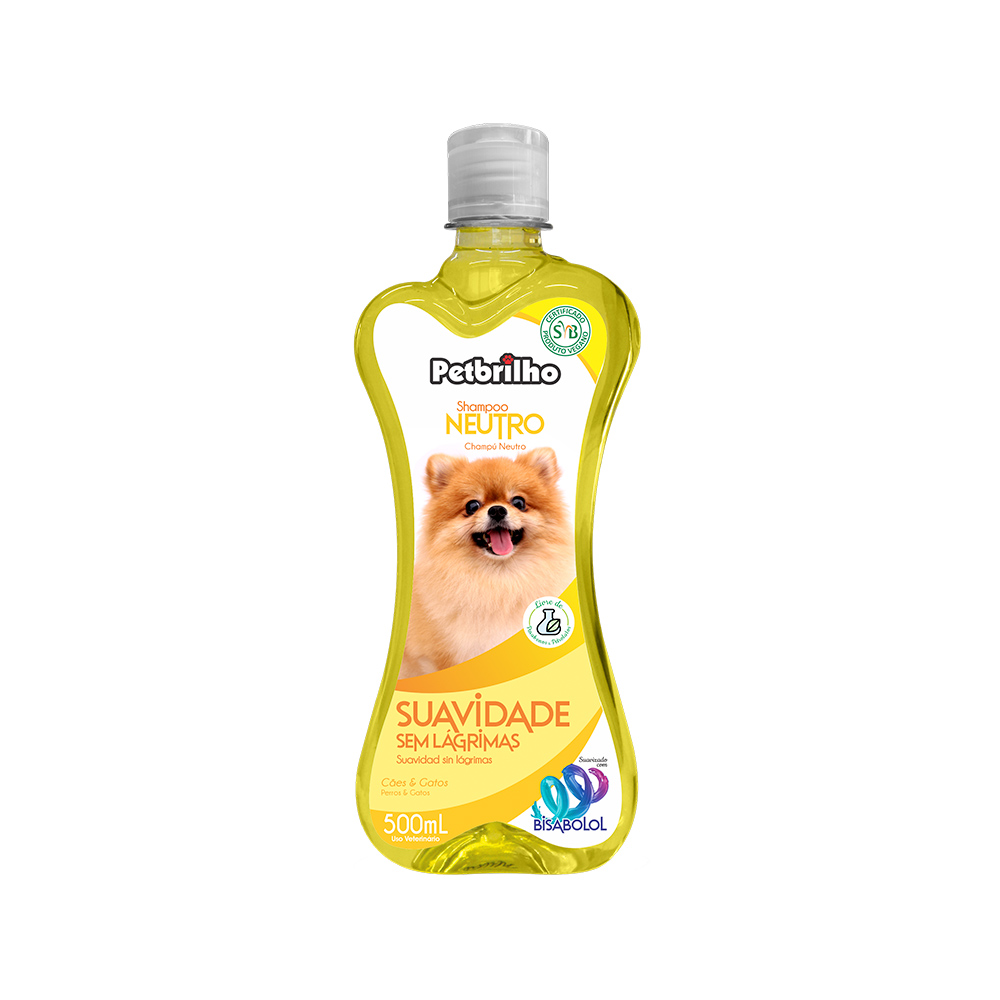 Shampoo Petbrilho Vegano Neutro para Cães