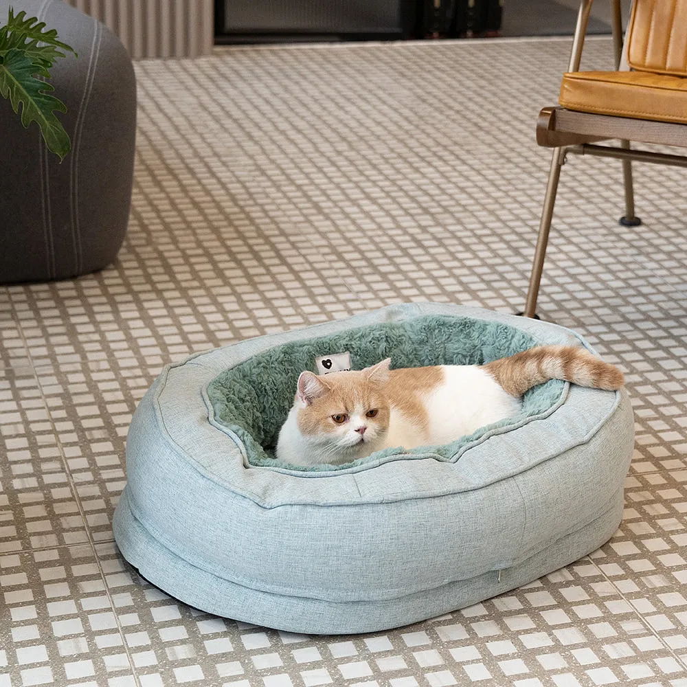 Cama Ortopédica Fofa para Cachorro Donut