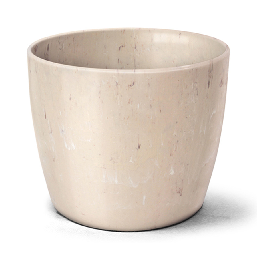 Cachepot Nutriplan Elegance Redondo Travertino