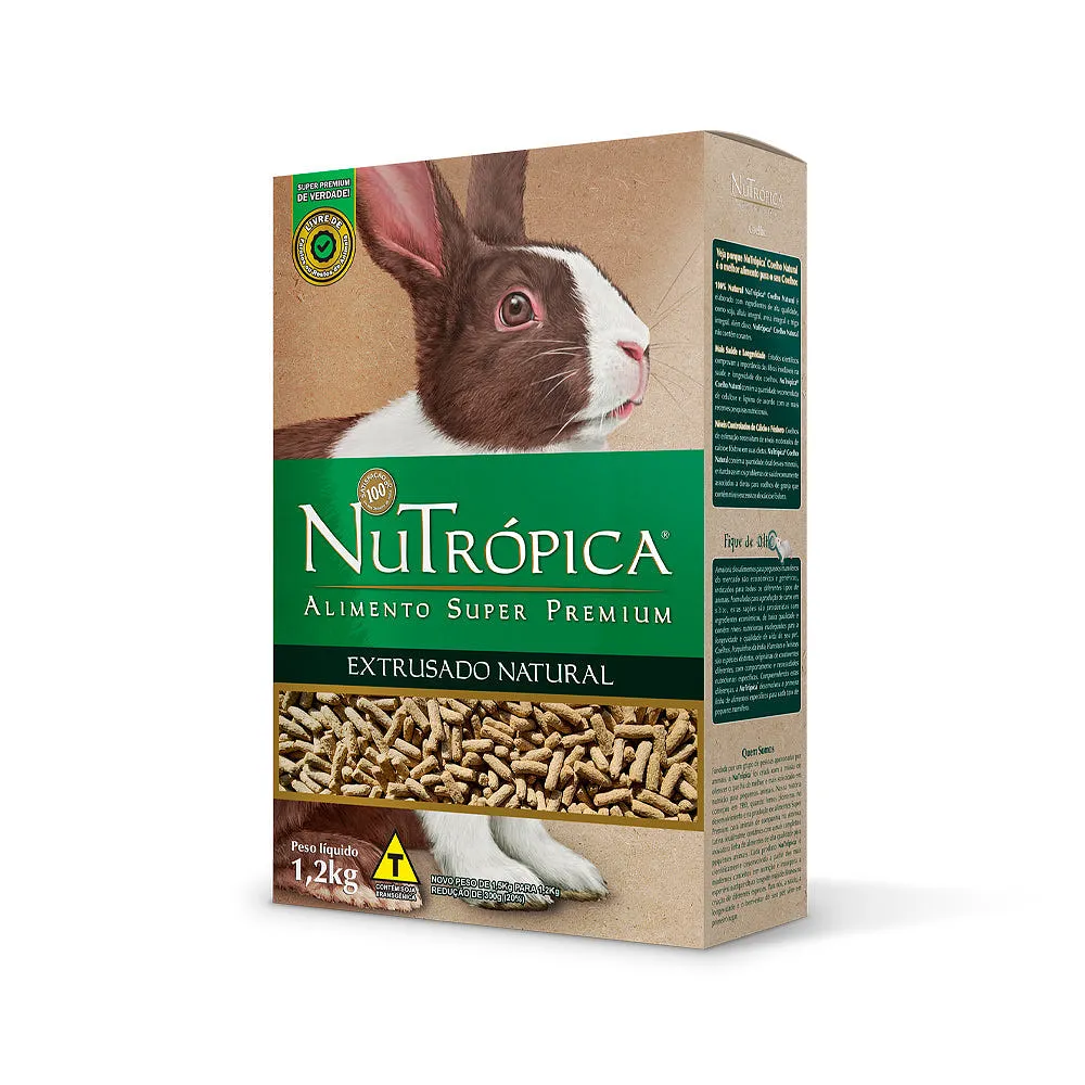 Ração Nutrópica Coelhos Adultos Natural