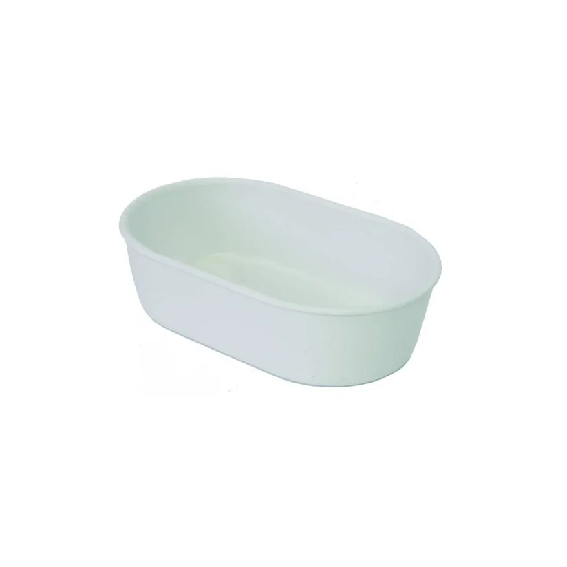 Banheira Para Pássaros Oval Media Leitosa Tudo Pet
