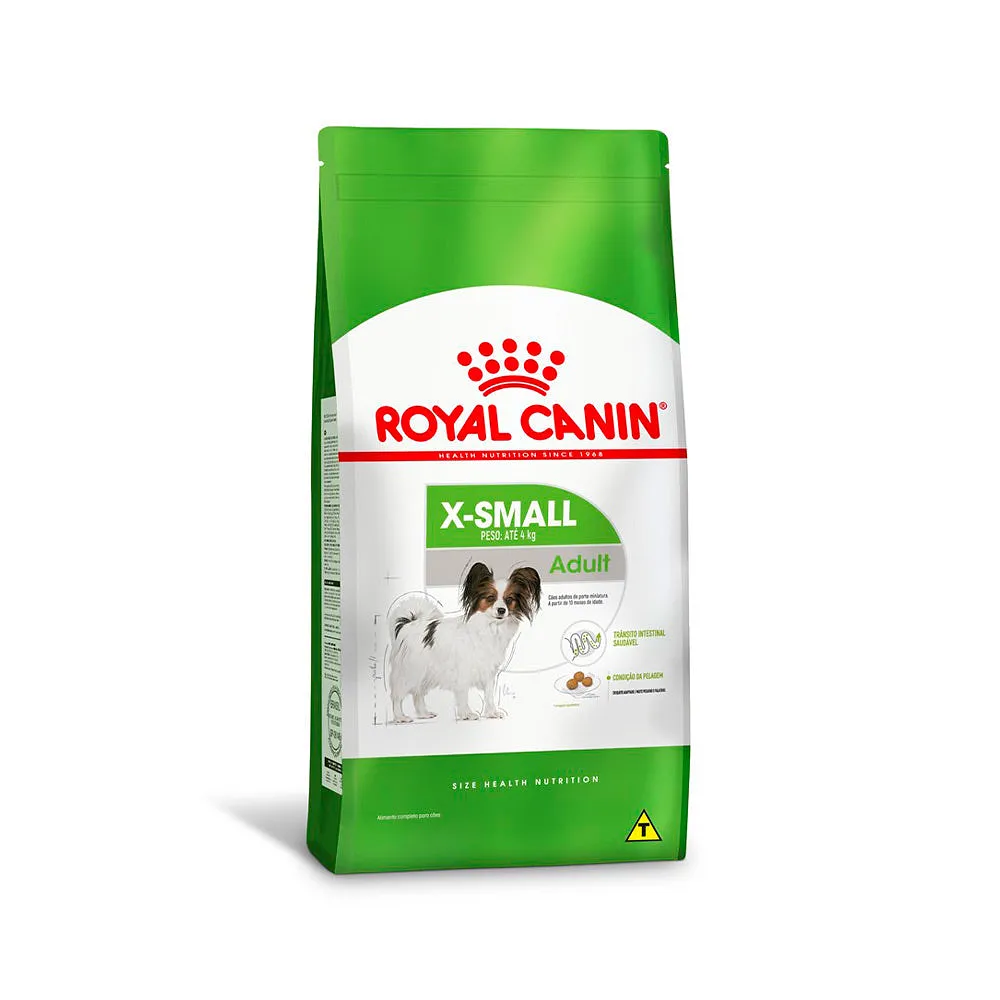 Ração Seca Royal Canin X-Small para Cães Adultos de Porte Mini