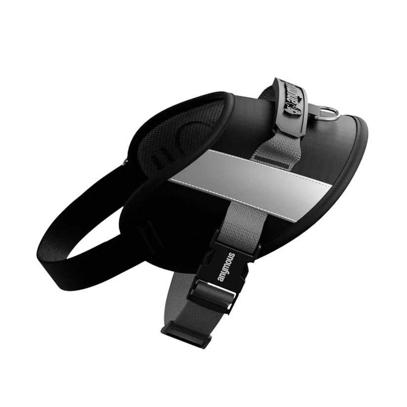 Peitoral Para Cães Anymous Power UP Black M