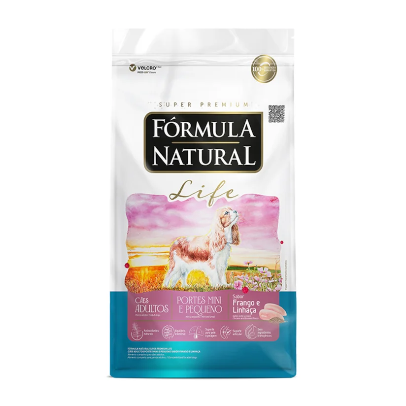 Ração Fórmula Natural Cães Adultos Raças Mini e Pequenas 15kg