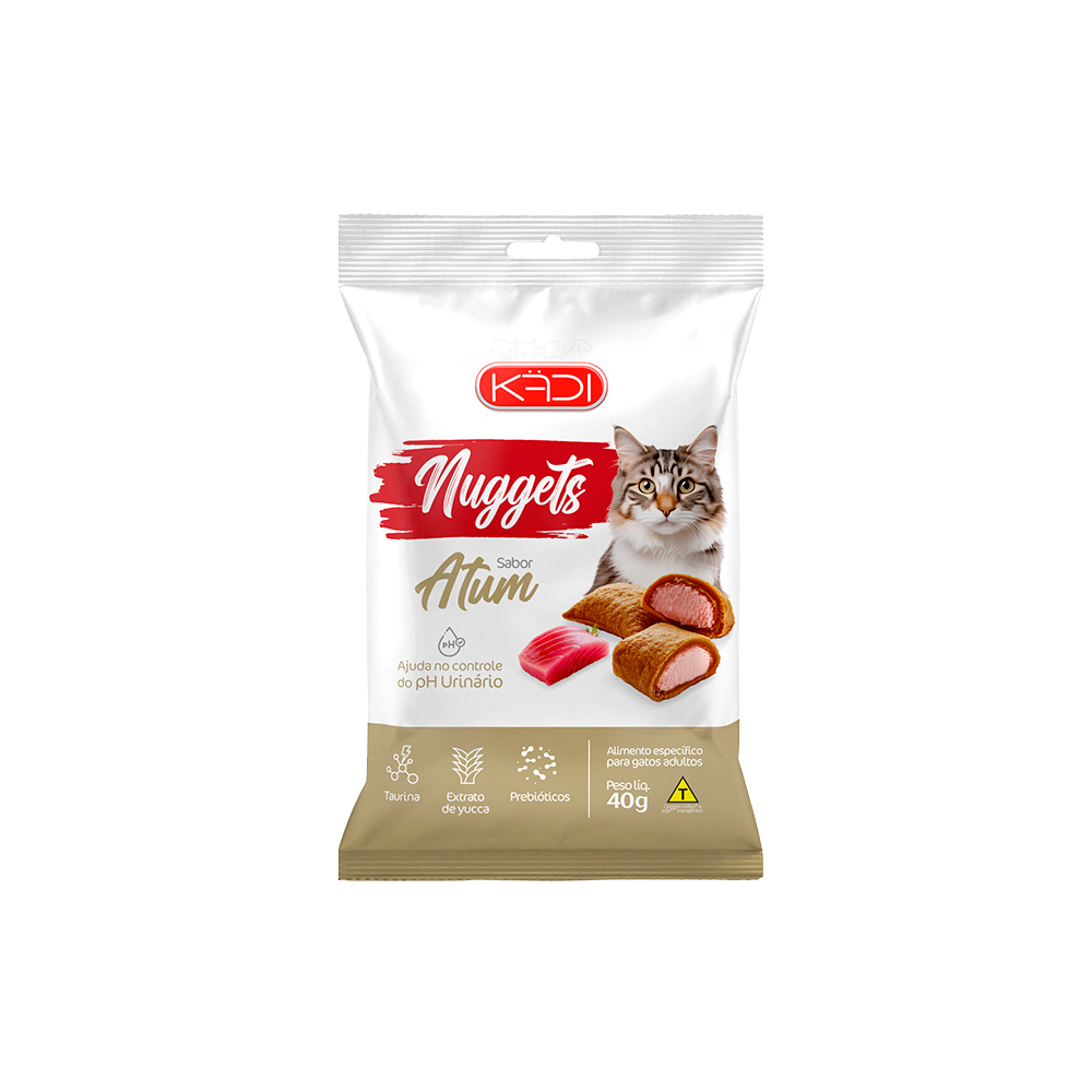 Snack Kadi Nuggets Atum para Gatos 40g