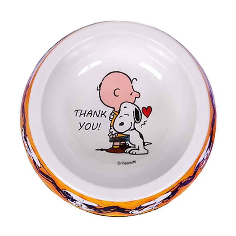 Comedouro Para Cães Melamina Charlie Brown Zooz Pets 1L