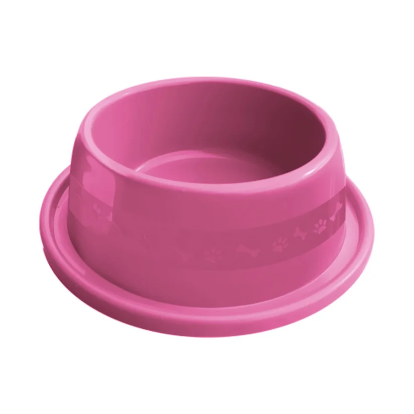 Comedouro Cães Furacão Pet Anti Formiga Rosa 1900ml