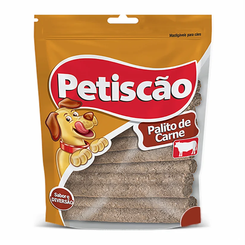Bifinho Cães Petiscao Palito Mastigavel de Carne 1Kg