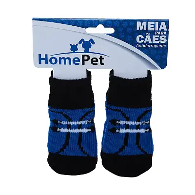 Meia Sapato para Cães Azul HomePet