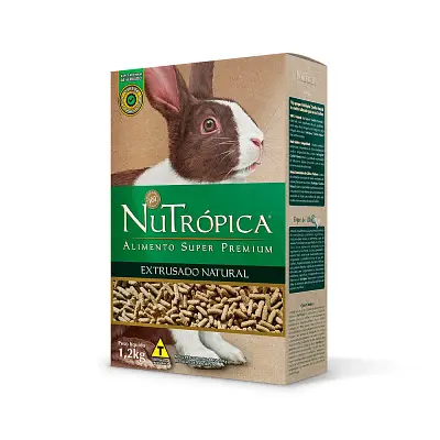 Ração Nutrópica Coelhos Adultos Natural