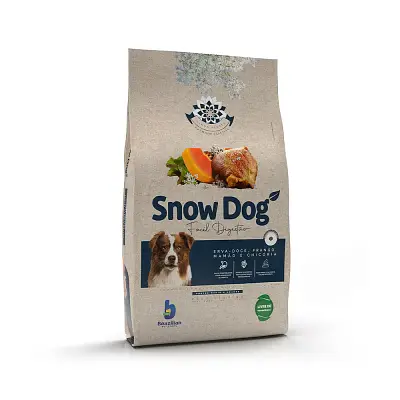 Ração Snow Dog Flores Fácil Digestão para Cães Adultos de Porte Médio e Grande