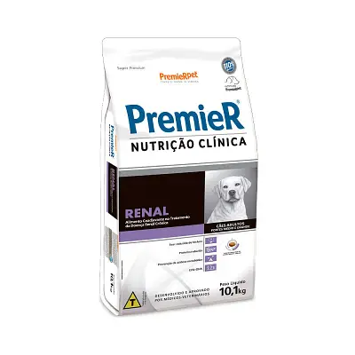Ração Premier Nutrição Clínica Renal para Cães Adultos de Porte Médio e Grande 10,1 kg